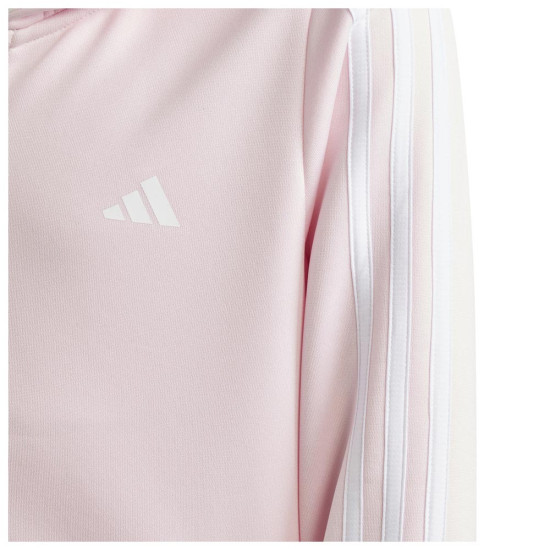 Adidas Παιδική ζακέτα Train-Essentials 3-Stripes Full-Zip Hooded Track Top